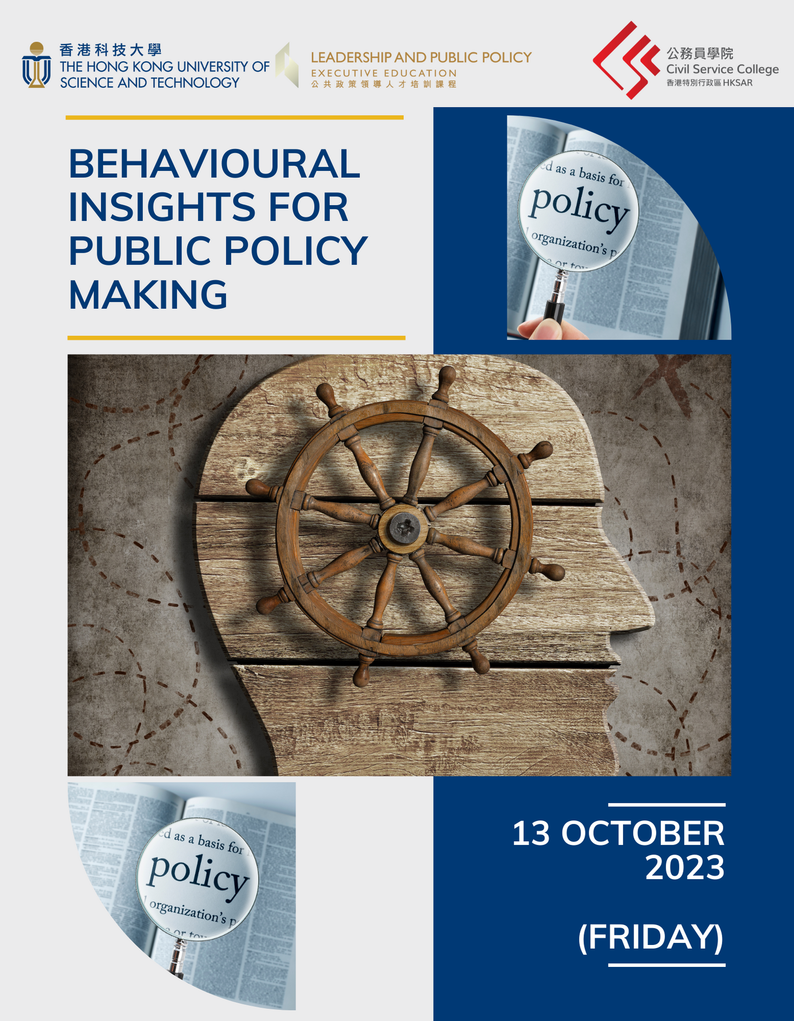 Behavioural Insights for Public Policy Making